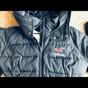 Fleece lined Holister Puffer Jacket